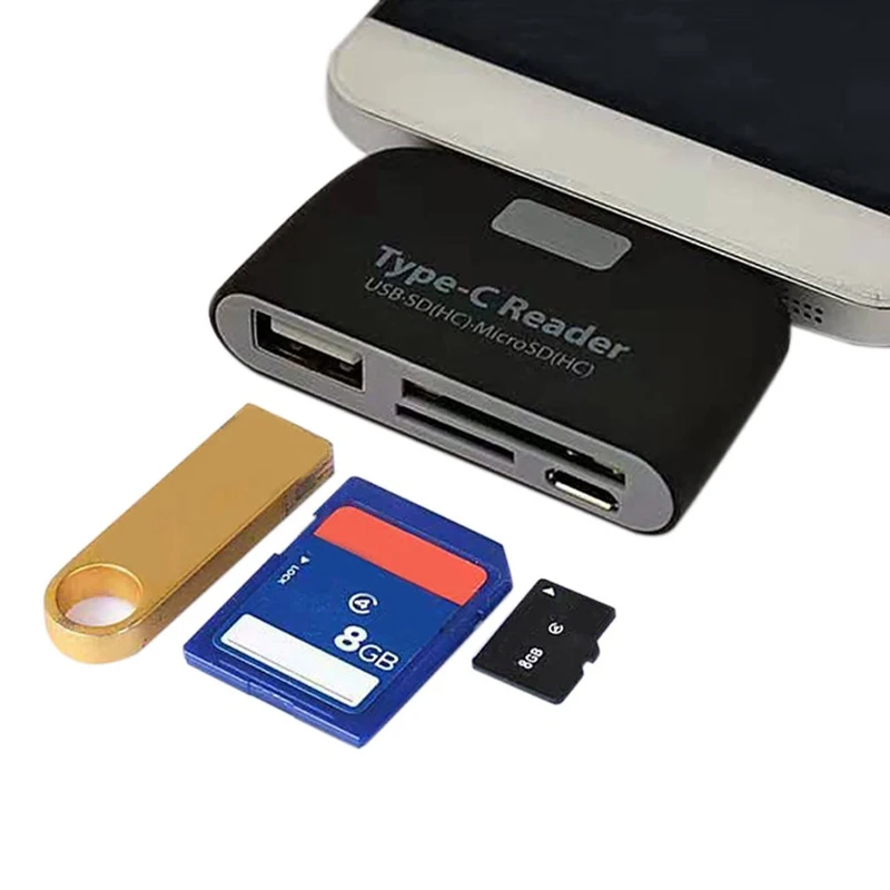 Новый многофункциональный Usb 3 1 адаптер для карт памяти type C Usb-c Tf Sd Otg карта Reade |