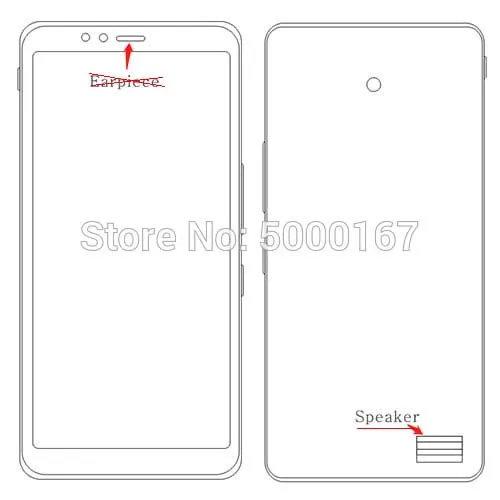 Вниз громкий звуковой сигнал для SAMSUNG GALAXY A8 2015 Звезда A80 A8s A9 2018 A90 5G A9s C5 Pro C7 C9 раза