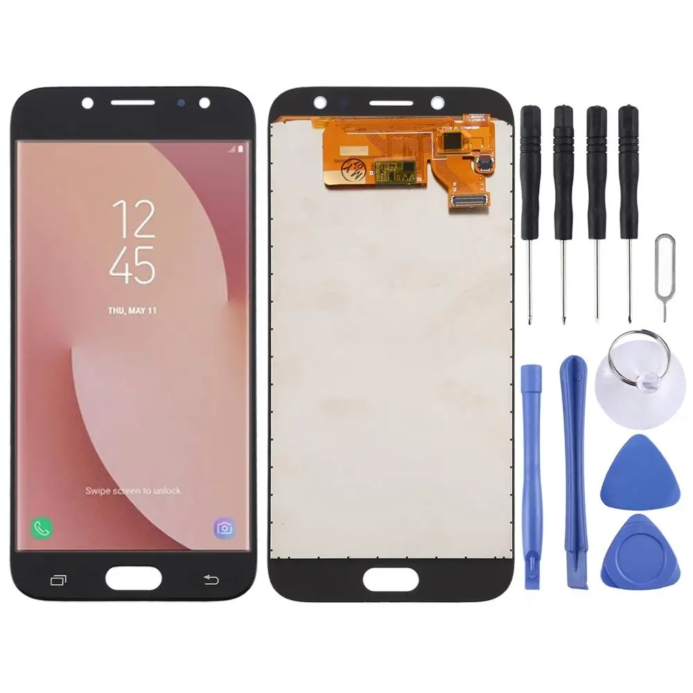 Для Galaxy J7 (2017) J730F/DS LCD экран и дигитайзер полная сборка для J730FM/DS AT&T TFT материал
