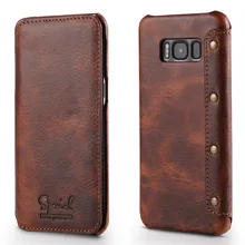 Real Leather for Samsung Galaxy S10 Plus Case S9Plus Note9 Coque Samsung S10Plus Case Flip Cover for Samsung S9 Case S10e Funda
