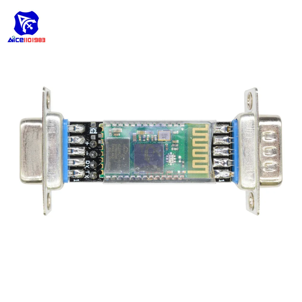 Адаптер diymore для Arduino модуль-преобразователь с RS232 на Bluetooth V2.0 разъем DB9 разъема Male