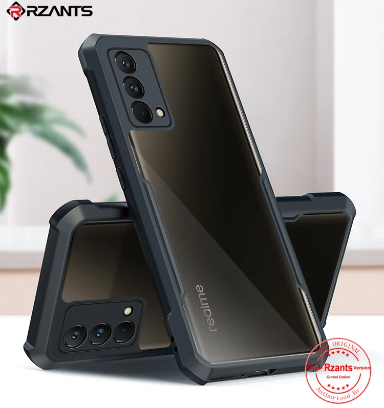 

Rzants For World Premiere Realme GT Mater Edition Version Case Hard [Blade] Shockproof Slim Crystal Clear Cover funda Casing