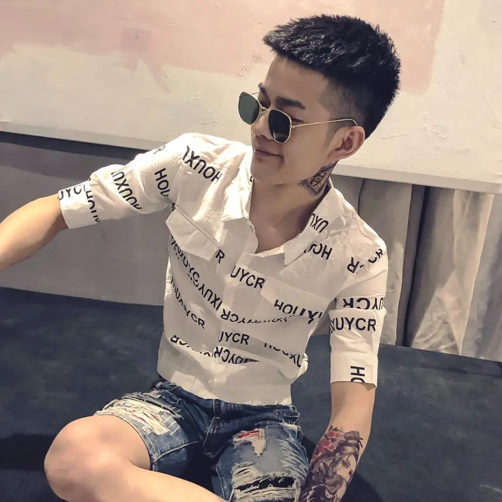 Новая мода Горячая продажа бренд 2019 летняя мужская повседневная