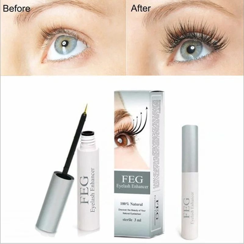 

FEG Eyelash Growth Enhancer Natural Medicine Treatments Lash Eye Lashes Serum Mascara Eyelash Serum Lengthening Eyebrow Growth