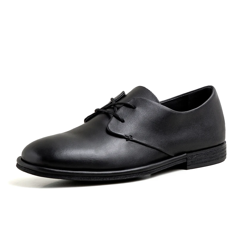 

Fashion Genuine Leather Women Flats Heel Shoes Woman Round Toe Low Heel Shoes Girls Ladies Casual Shoes Size 40