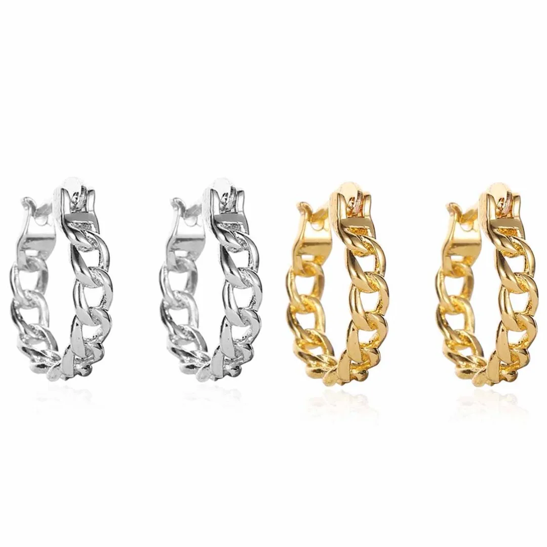 Женские Геометрические золотые серьги кольца винтажные очаровательные