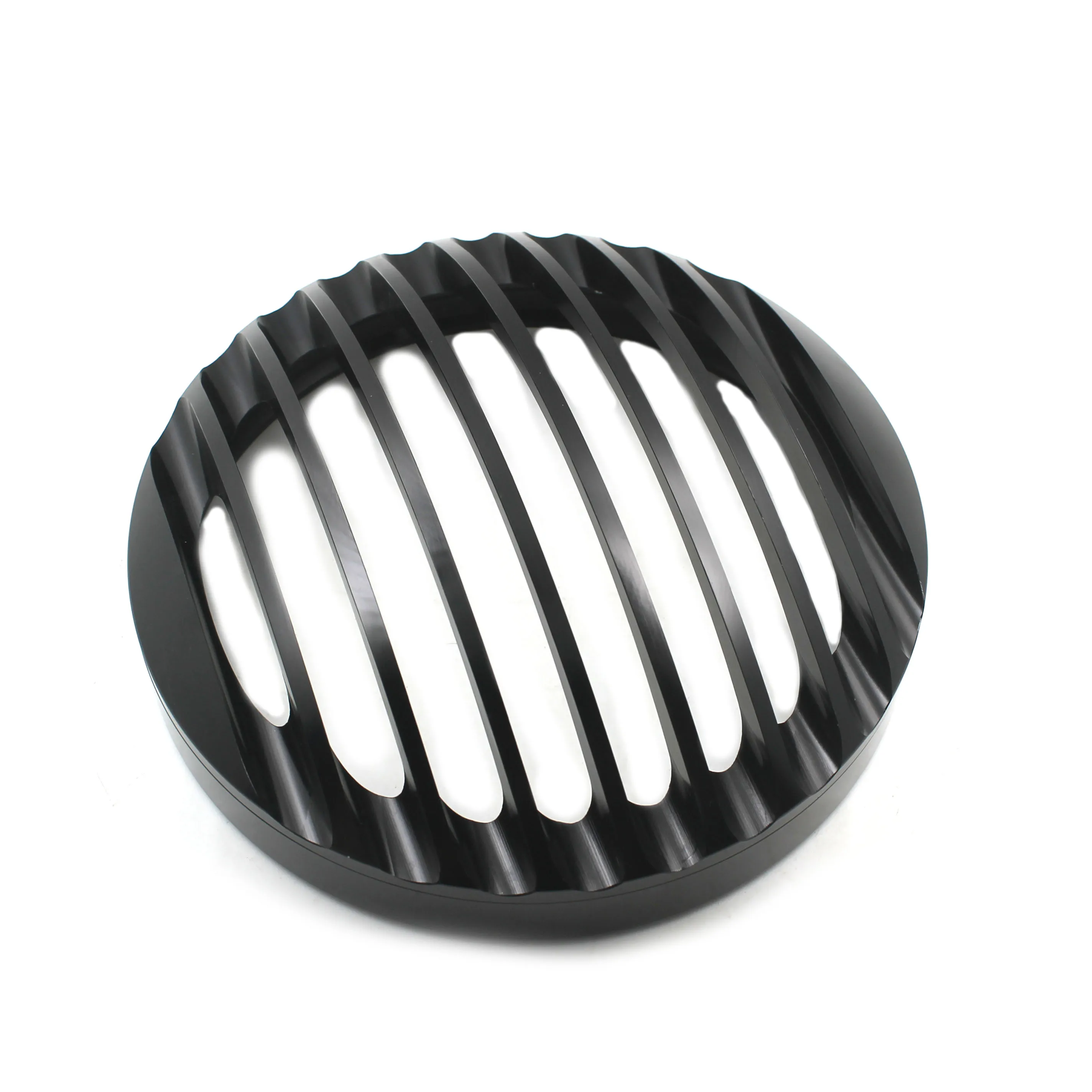 Черный 5 75 &quot5 3/4&quot светодиодный налобный фонарь чехол для гриля Harley Sportster 883 1200 XL