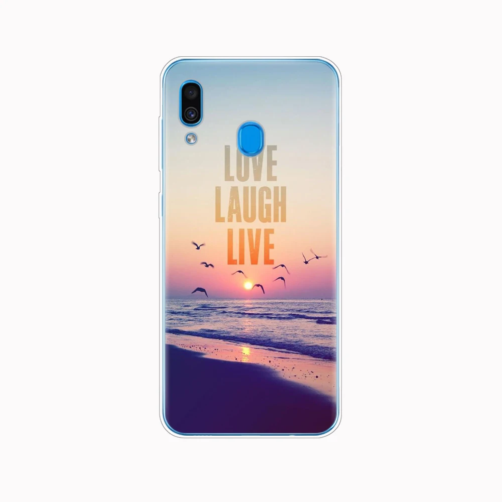 Чехол для Samsung Galaxy A20 чехол A20E силиконовая задняя крышка A 20 2019 A205F A202F мягкие