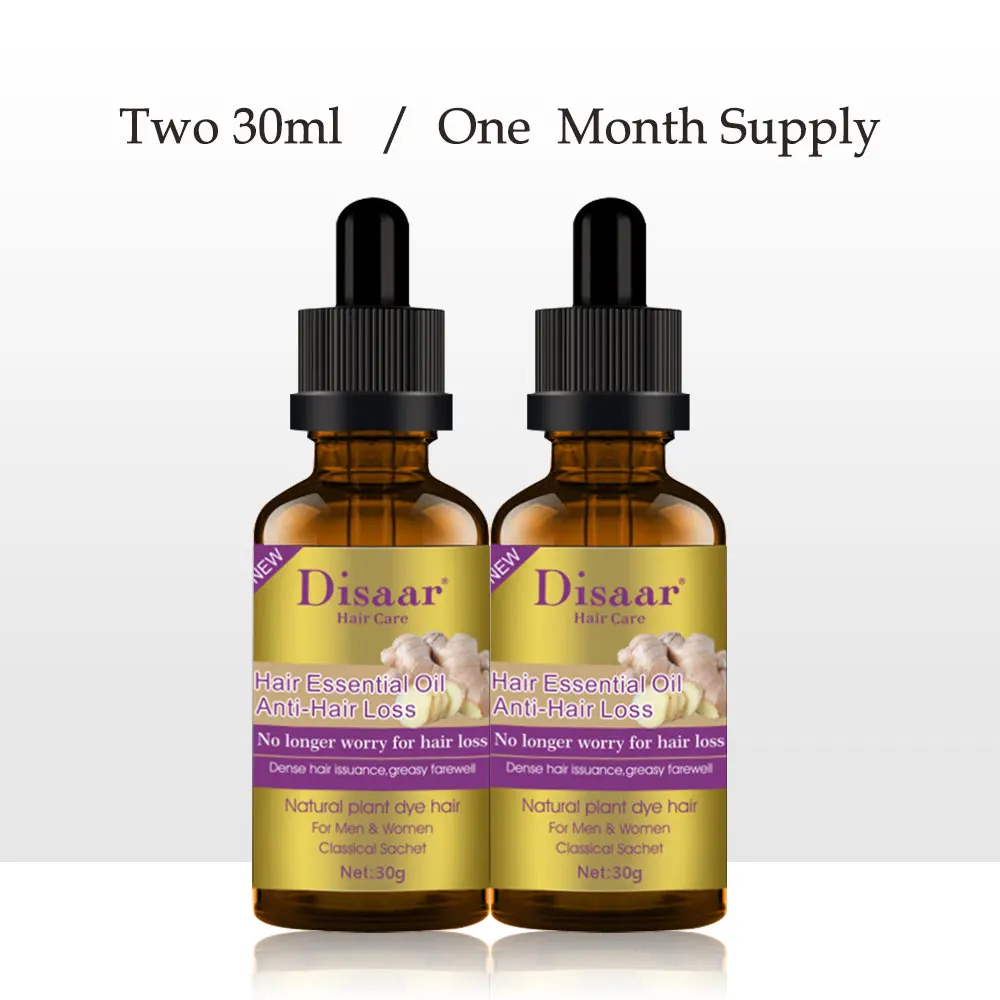 Эфирное масло для роста волос 2 шт. средство лечения выпадения эссенция ухода за