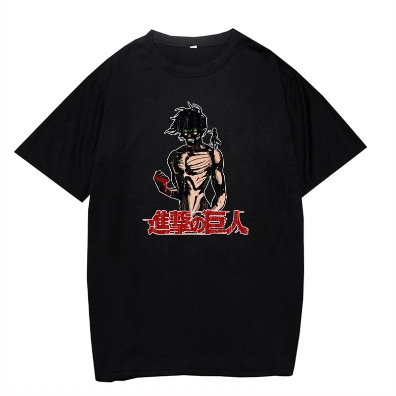 

Футболка унисекс с принтом аниме «атака на Титанов»