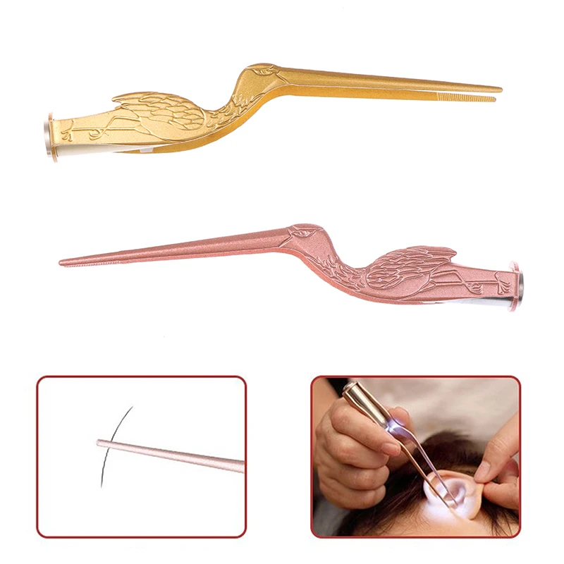 

1Pcs Baby Earwax Cleaner Flashlight Earpick Earwax Remover Luminous Ear Curette Light Spoon Cleaning Ear Care Tool For Children