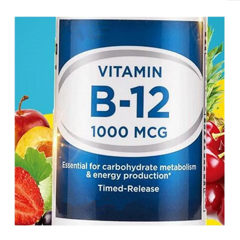 

Vitamin B-12 Cyanocobalamin Cobalamin 1000mcg 90 pcs/ bottle