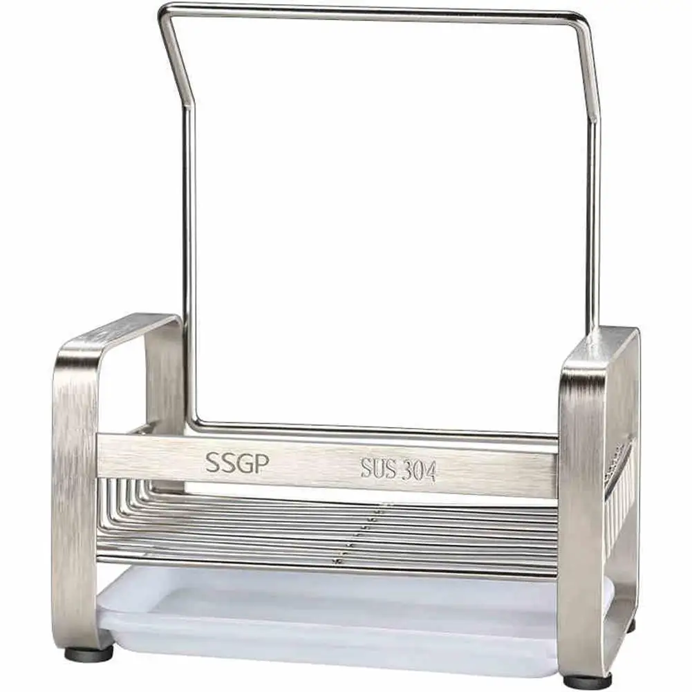 Держатель кухонной посуды из нержавеющей стали для полотенец чистящая ткань