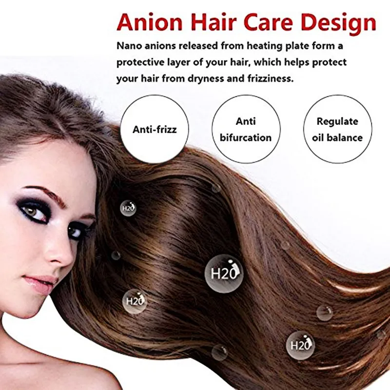

Hair Straightener Ceramic Beard Straightener Curling Iron Straightening Comb Brush Quick Hair Styler Mini Hair Curler Hair Brush