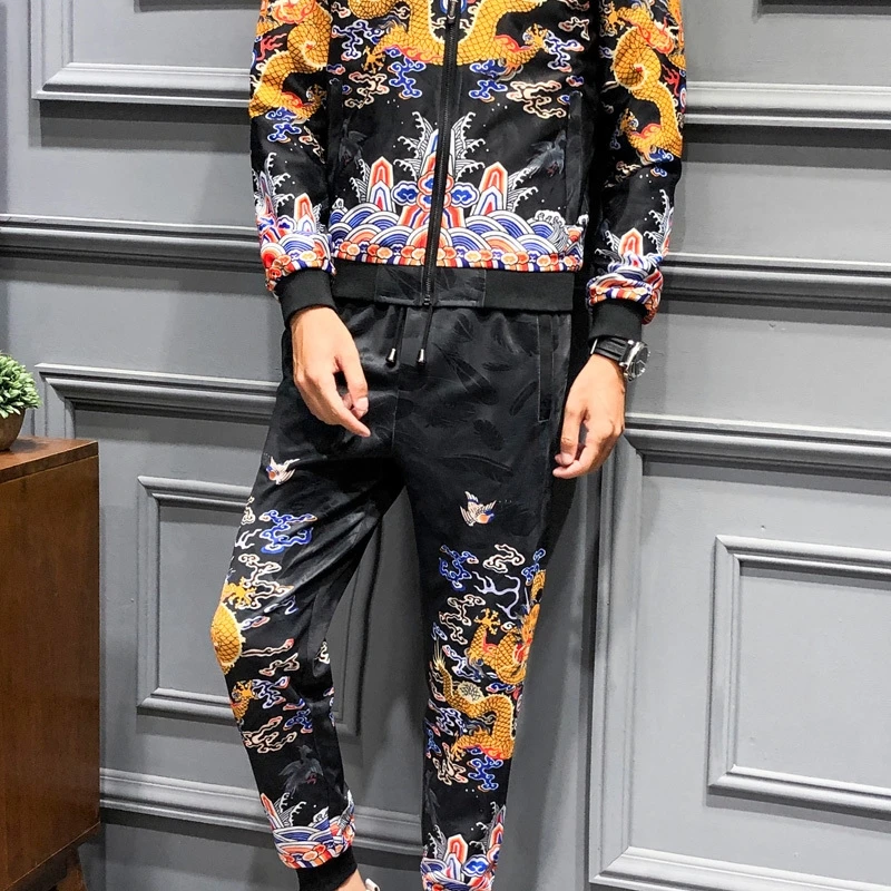 

and 5XL Large men's informal sweatshirt, printed gold high-end sweatshirt, you two, ERKEK giyim 2020