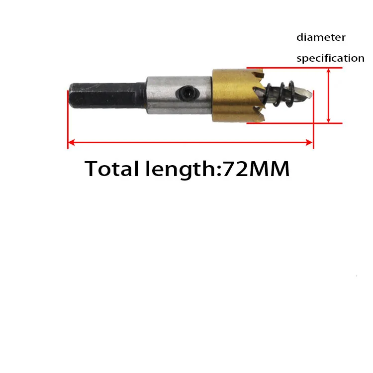 5 комплектов металлические отверстия из нержавеющей стали 16 30 мм|Сверла| |