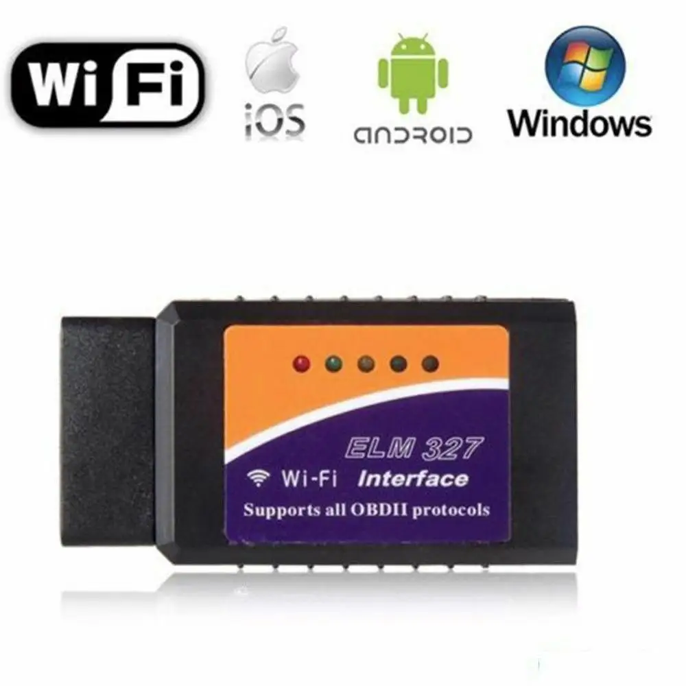 ELM327 Wireless OBDII Car Diagnostic Scanner Code Reader Portable for IOS & Android Suitable All Cars |