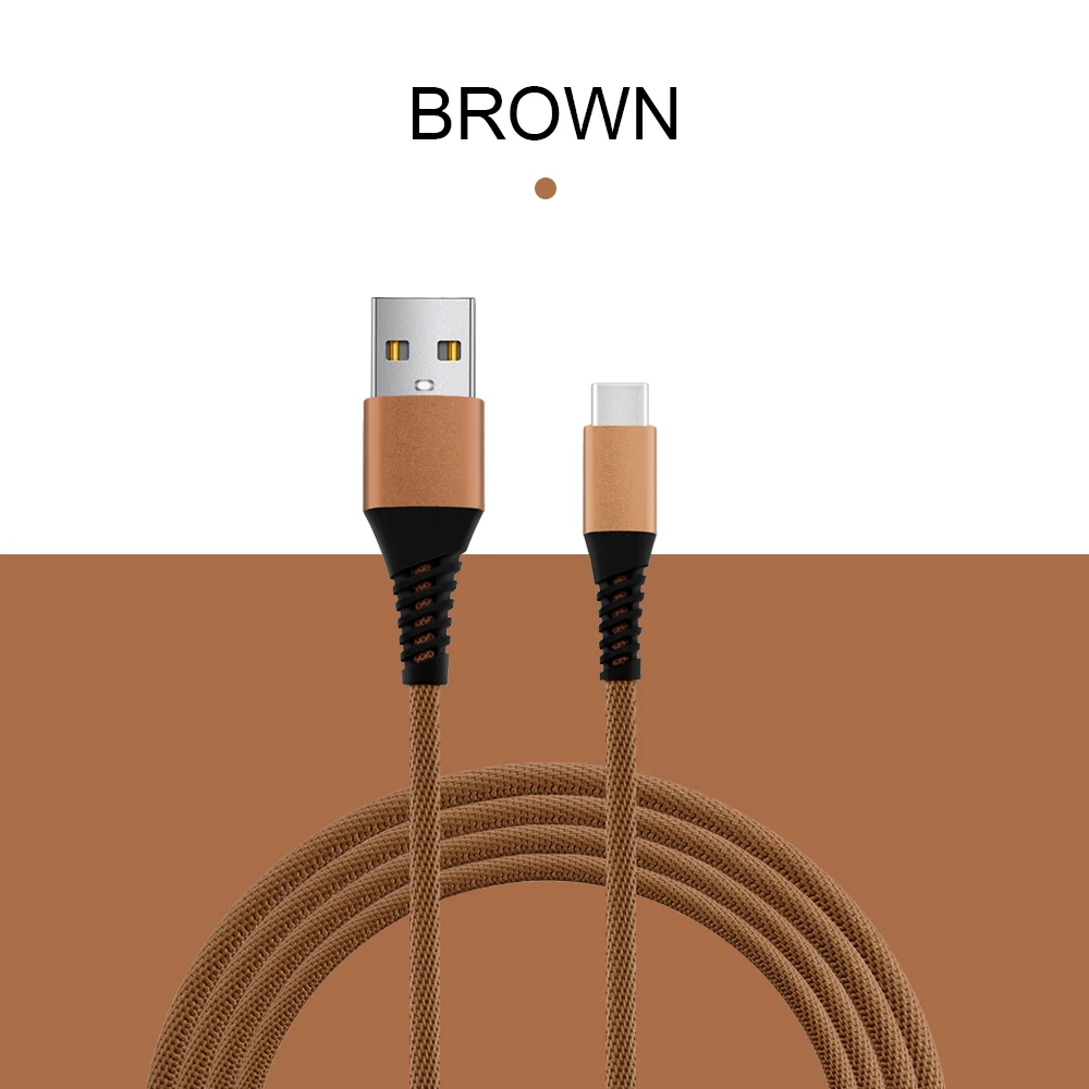 Кабель usb type C 2.1A Быстрая зарядка USB C кабель для передачи данных Usb-C зарядное устройство для samsung S10 S9 S8 кабель type-C для Xiaomi Mi 9 SE 9T Pro