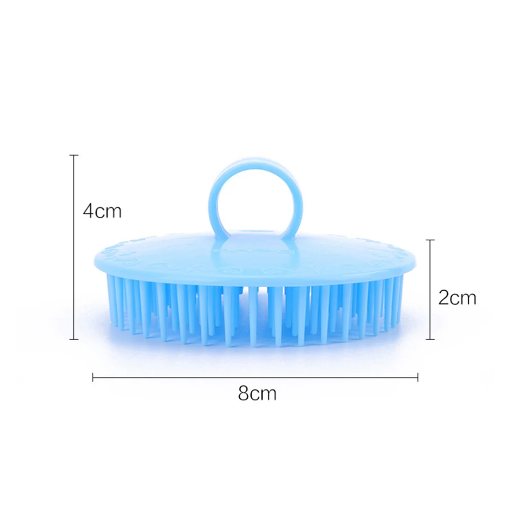 

4Pcs Shampoo Brush Hairdressing Comb Hair Brush Shower Bath Brush for Home Barber Shop (Assorted Color)