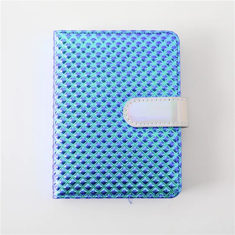 Креативный милый лазерный кожаный офисный кавайный дневник в твердом переплете