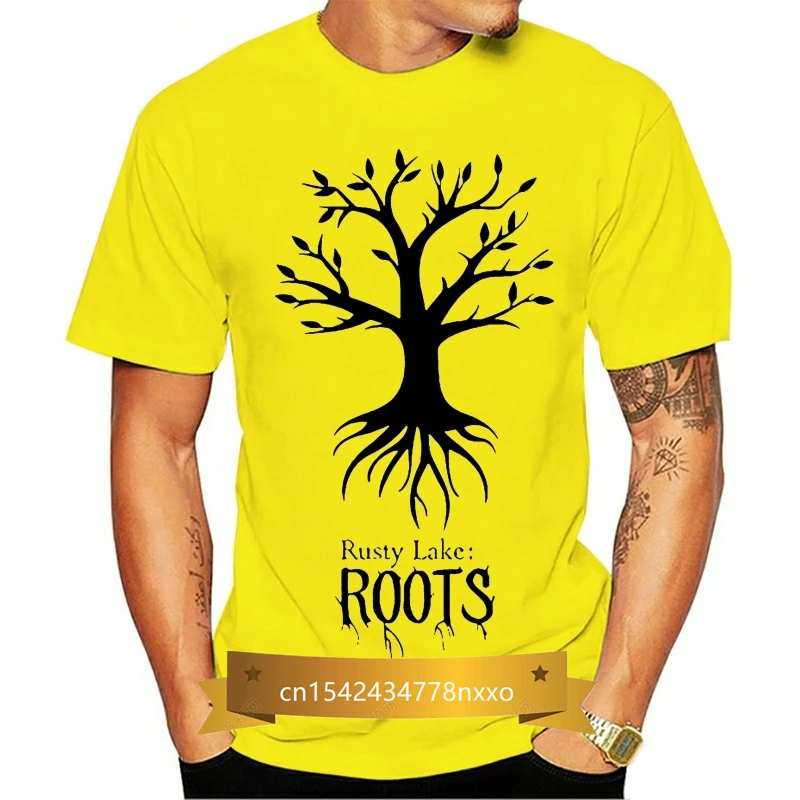 

Rusty Lake Roots Games Fashion T Shirt Men Flock Print Customized Logo O-neck Short Sleeve Cotton 3XL Tee Shirt Homme