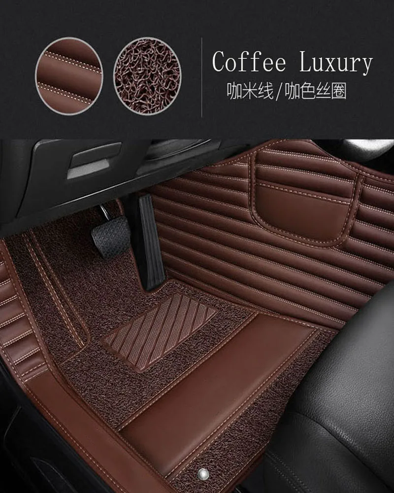 Автомобильные коврики с логотипом/фирменным логотипом для Honda Accord Civic CRV HRV Vezel