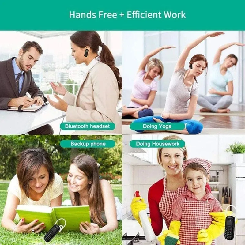 BM70 Mini Bluetooth Handset Phone Hanging Ear Type Call Headset GK99 | Электроника
