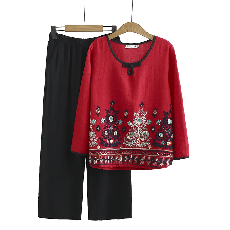 

Размера плюс XL-4XL женские длинные топы для мальчиков и девочек, для детей, одежда с длинными рукавами + длинные штаны с эластичной резинкой на...