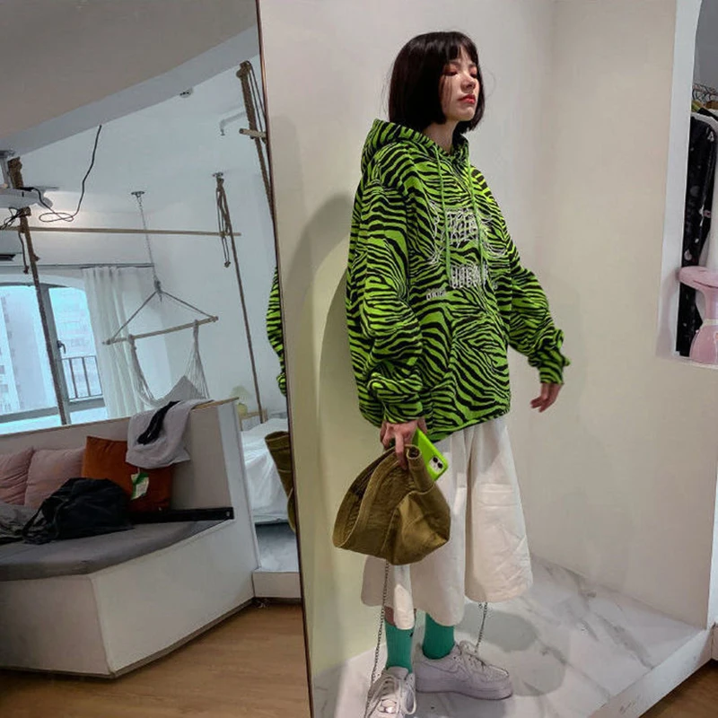 Женские толстовки большого размера с принтом уличная одежда Харадзюку