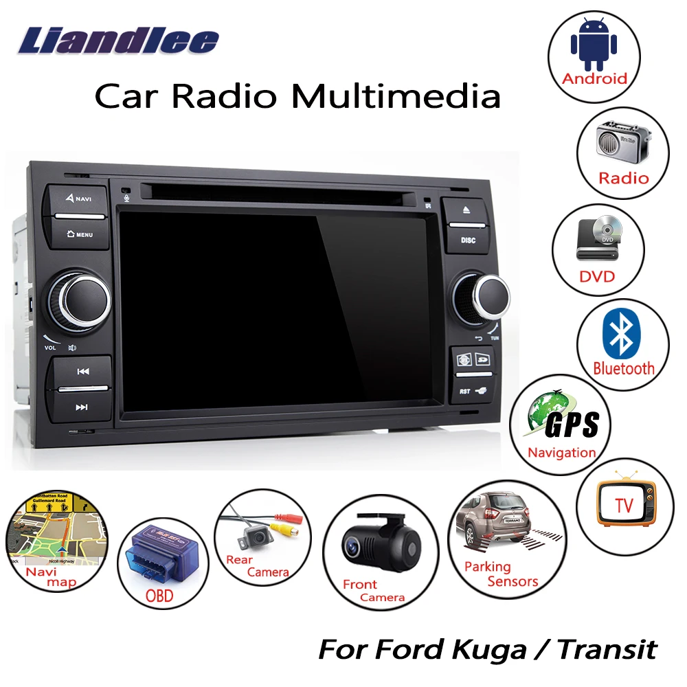 Автомобильная GPS навигация HD экран система для Ford Kuga/Transit 2006 ~ 2010 2011 2012 2013 Android