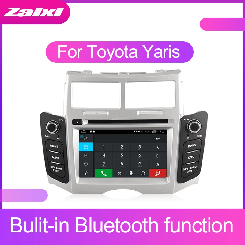 Сенсорный экран Android для Toyota Yaris 2005 2006 2007 2008 2009 2010 2011 Автомобильный мультимедийный