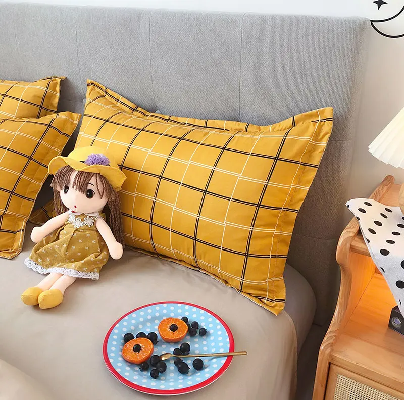 Комплект постельного белья в японском стиле пододеяльник с наволочкой 220x240