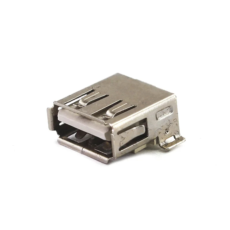 Розетка SMT Warp Edge USB 2.0 тип A 4 контакта 2 фута 90 градусов обжимной штекер для зарядки
