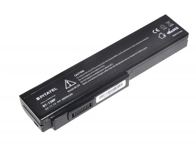 Аккумулятор усиленный Pitatel Premium для Asus M60J (6800mAh)|Аккумуляторы ноутбуков| |