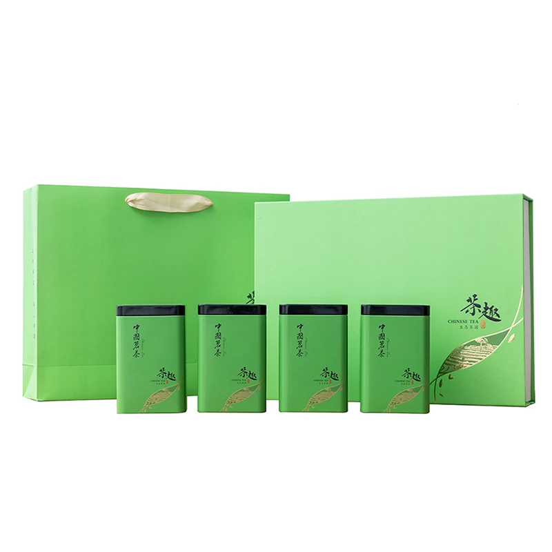 green Xin Jia Yi Packaging Custom Embossed Tin Box Square Shape Small Metal Tin Boxes Shallow Tin Box - Цвет: green