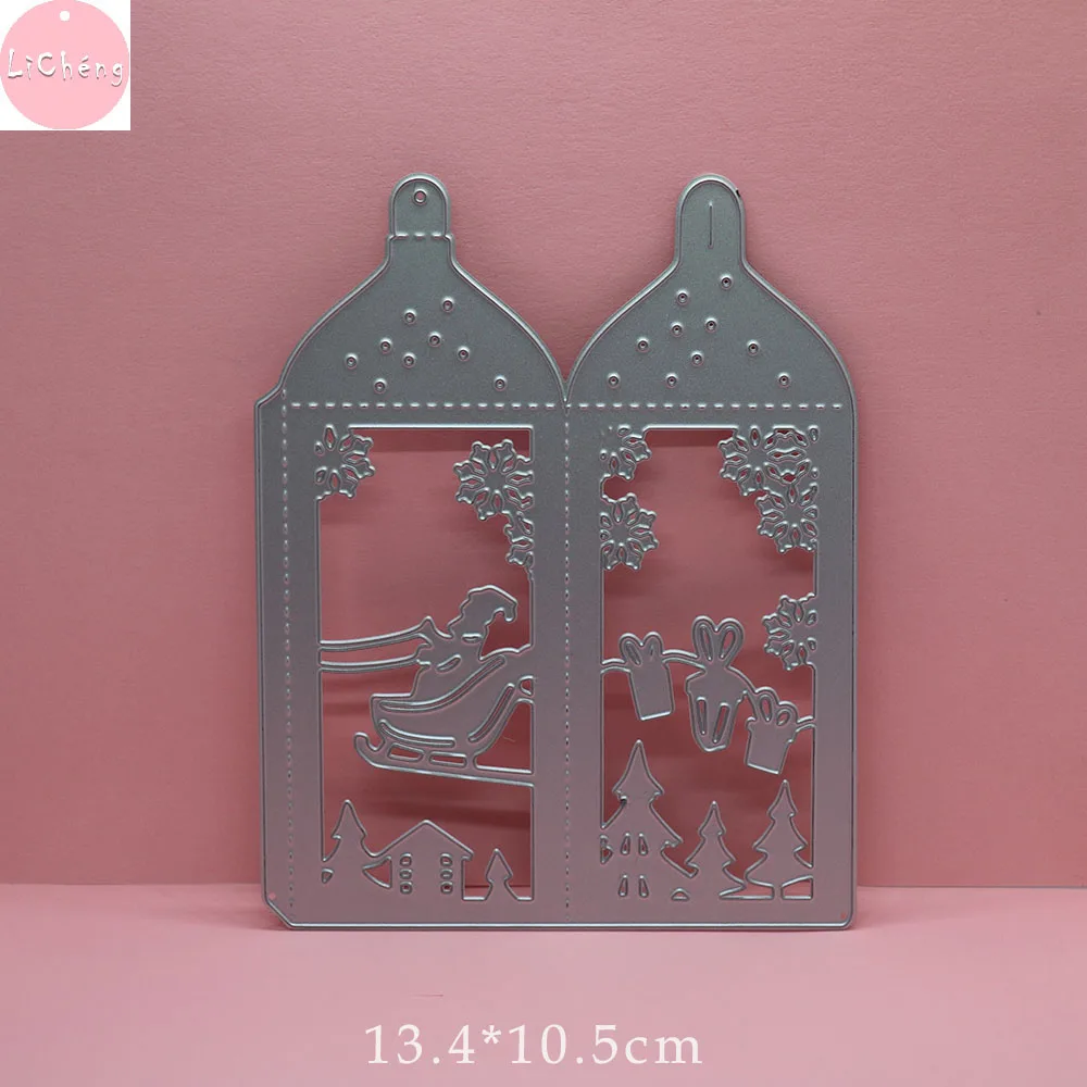 

Christmas Cutting Die Box Templates Stencil Crafts Embossing Scrapbooking Paper Puncher Molds Die Cuts Scrapbook Knives Molds