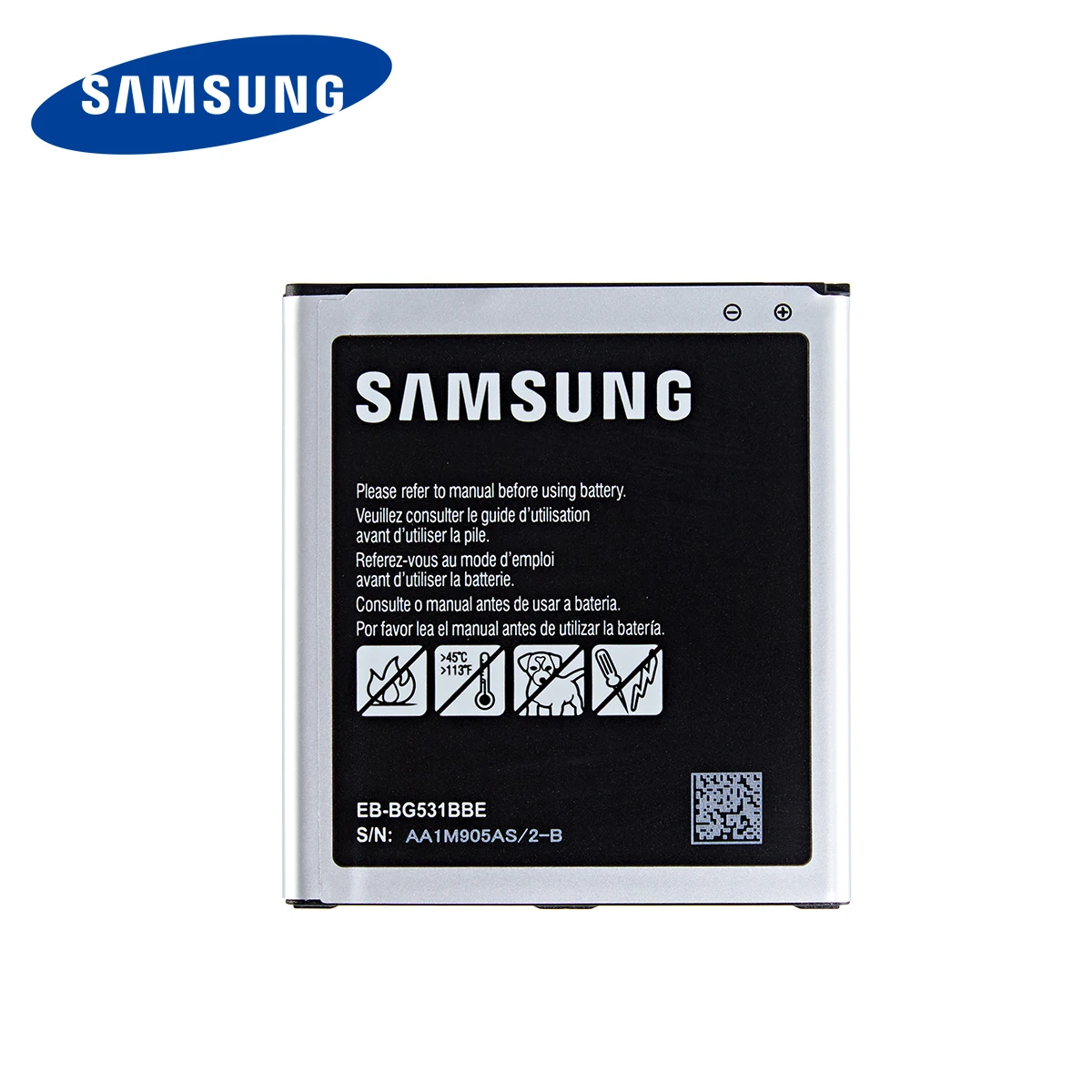 Оригинальная фотобатарея SAMSUNG 2600 мАч для Samsung Galaxy Grand Prime J3 2016 j2 prime G5308W G530 G531F |