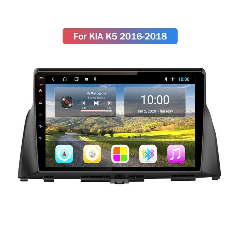 Четырехъядерный процессор Android 1024 2 Гб + 32 ГБ Wi Fi HD 600*2016 автомобильный GPS навигатор