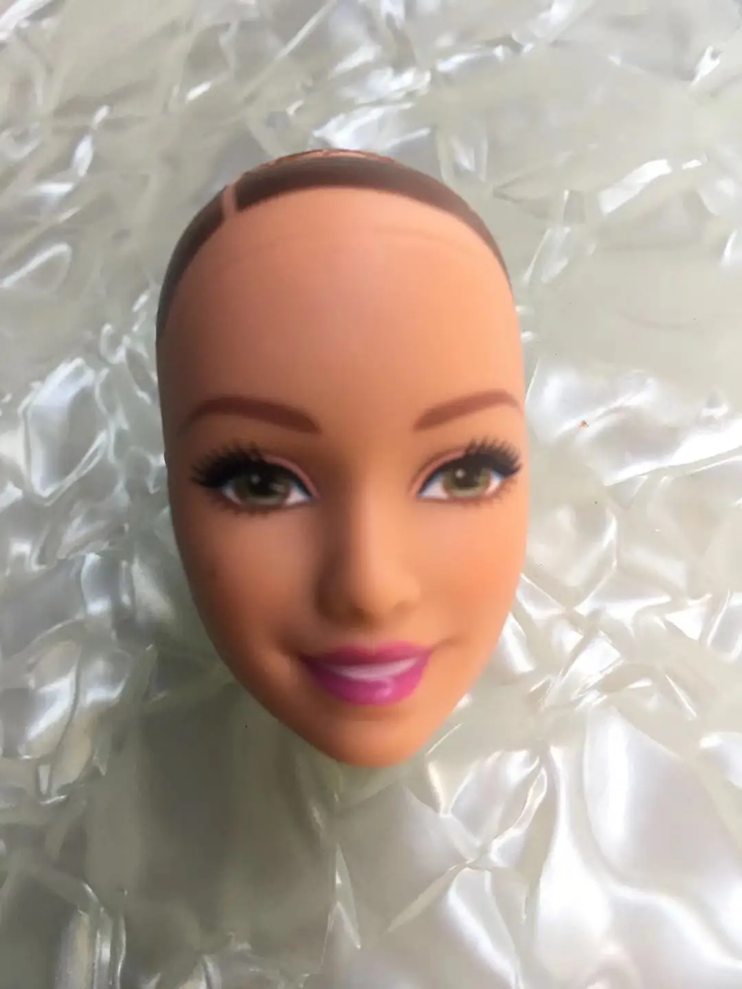 no hair public face Выберите стили, кукольные головки, Хороший макияж, лицо, блонд, черный, джутовые волосы, кукольные головы, кукольные аксессуары, девочка, сделай сам, туалетный, принцесса, игрушки, головки - Цвет: no hair public face