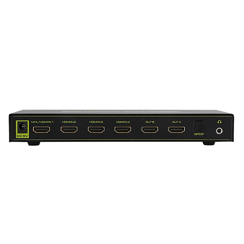 HDMI матрица 4X2 сплиттер переключатель поддержка ARC/PIP/аудио экстрактор/EDID