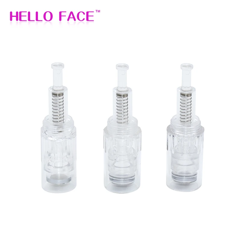 5 шт. круглые нано-картриджи с винтовыми микроиглами одноразовые запасные части