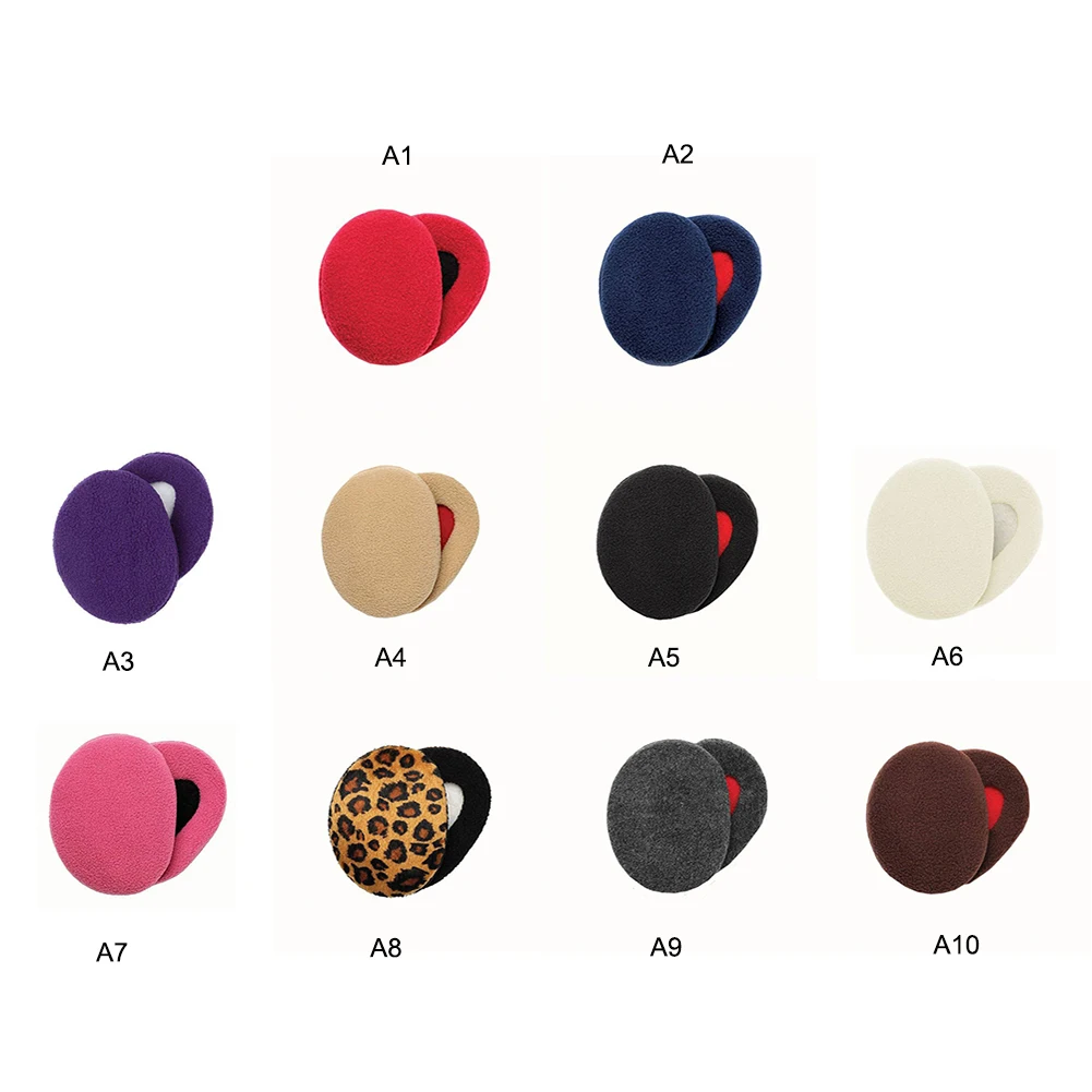 1 пара зимние наушники для взрослых женщин мужчин обогреватели ушей без повязок