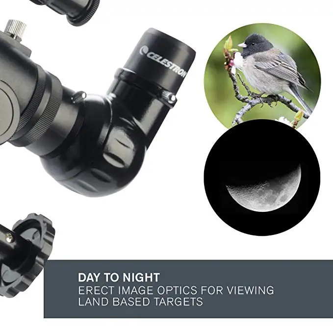 Компактный и портативный телескоп Celestron PowerSeeker 80EQ немецкий экваториальный для