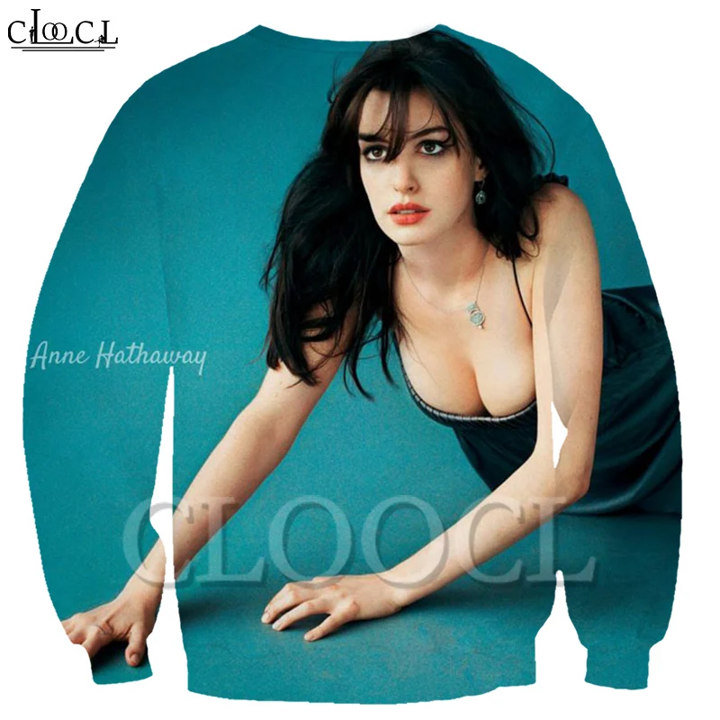 Унисекс универсальные толстовки CLOOCL 3D принт Повседневная Звезда Анны хативей