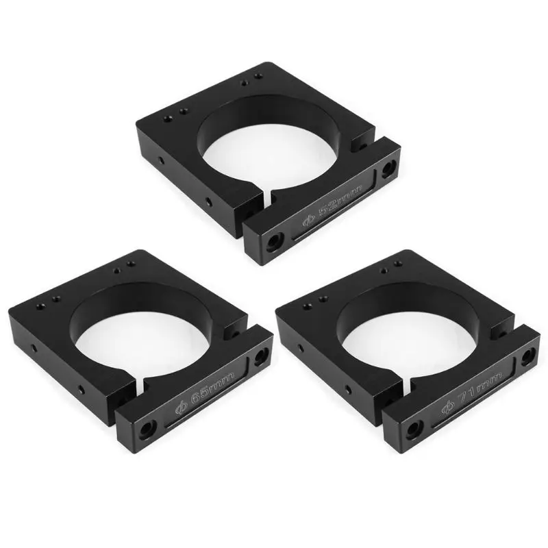 

New 52/65/71/80mm Diameter Router Spindle Mount for CNC Router Machine Aluminum Extrusions Accessories