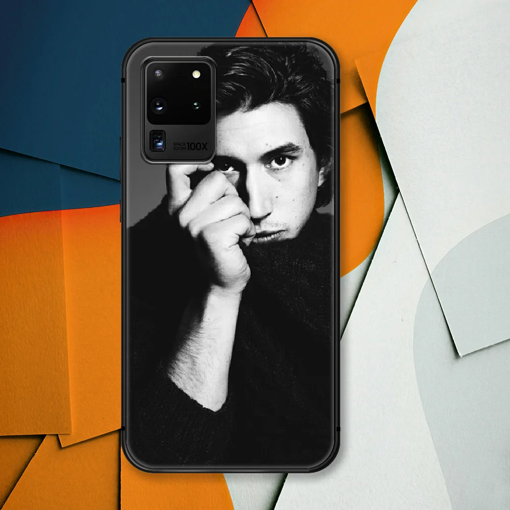 

Adam Driver Phone Case For Samsung Galaxy Note S 8 9 10 20 Plus E Lite Uitra black Coque Tpu Shell Soft Cell Fashion Etui Trend