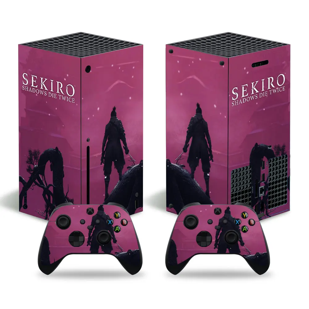 

Наклейки Sekiro4 для Xbox серии X, наклейки из ПВХ для Xbox серии X, виниловые наклейки