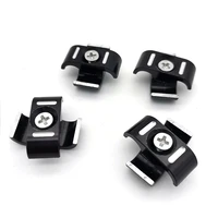 4pcs brake throttle cable clips clamp protector guard cover for sportster 883 1200