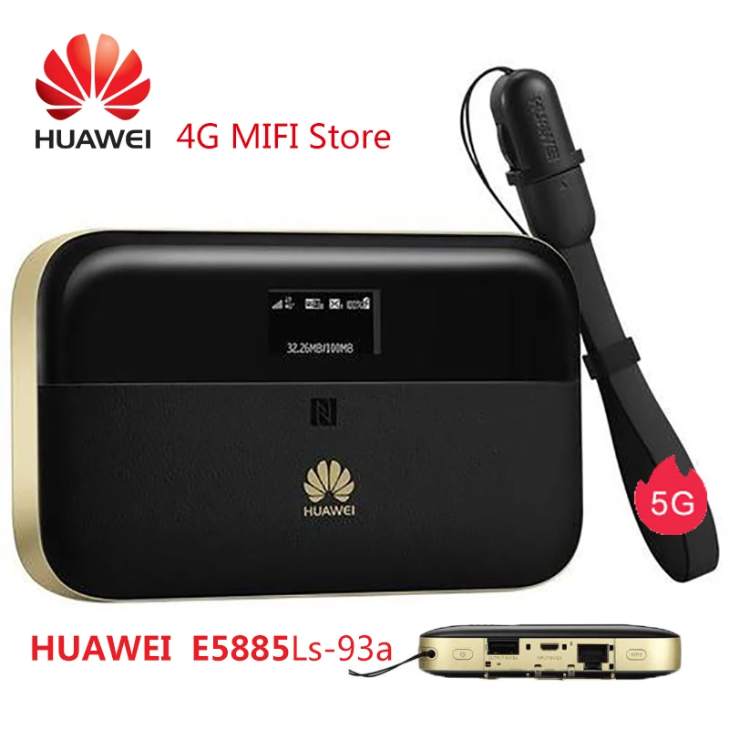 Разблокированный мобильный аккумулятор 6400 мАч RJ45 LAN Ethernet порт e5885 роутер 4G для Huawei