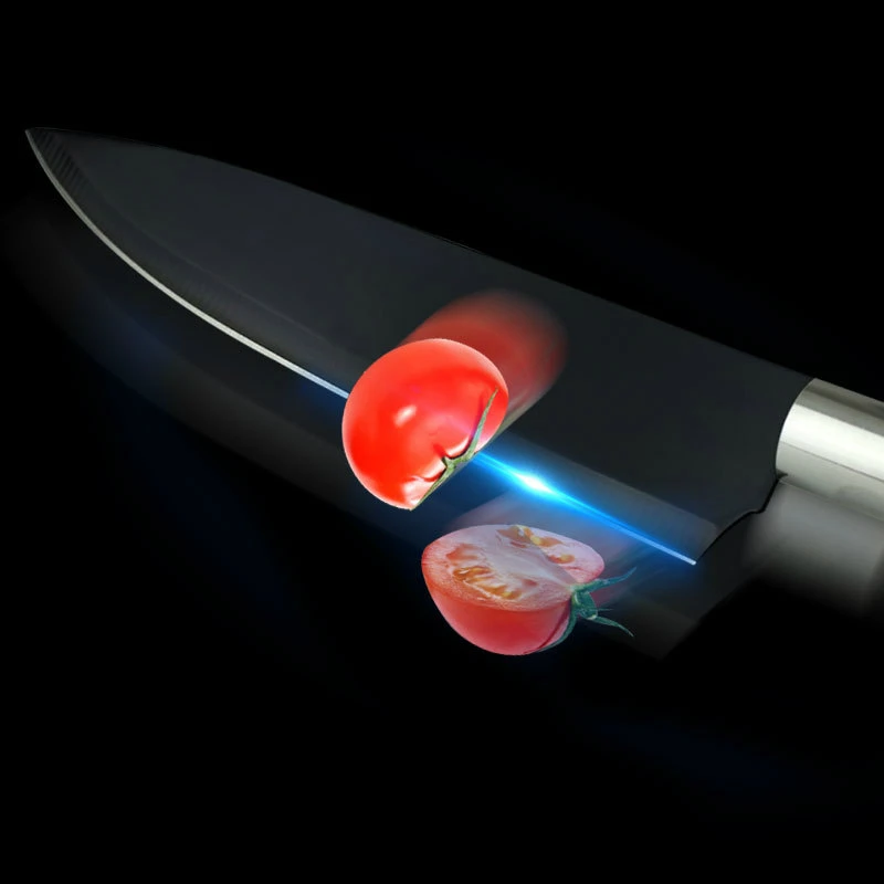 Набор ножей из нержавеющей стали аэрозольной краской нож в форме подковы